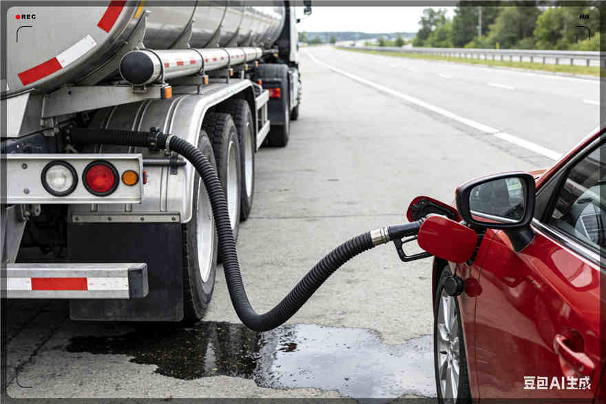 绛县汽车救援送水案例